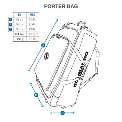 Scubapro Porter Bag Torba Podróżna Nurkowa