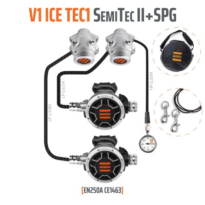 TecLine V1 ICE TEC1 SemiTec II z manometrem - EN250A