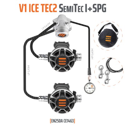 TecLine V1 ICE TEC2 zestaw SemiTec I  z manometrem - EN250A