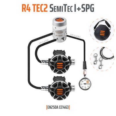 TecLine R4 TEC2 zestaw SemiTec I z manometrem - EN250A