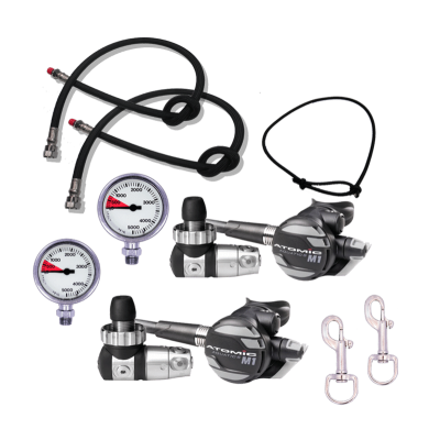 Atomic Aquatics Zestaw Automatów M1 Din Monel do Konfiguracji Sidemount