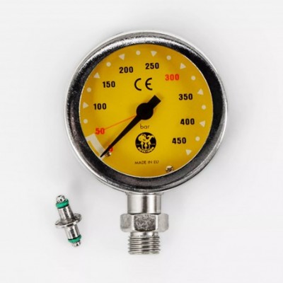 Poseidon Manometr Cirrus Yellow