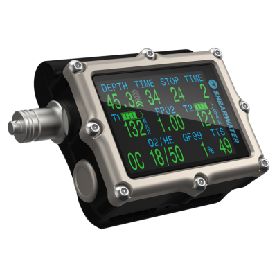 Shearwater Petrel 3 EXT Fisher OC / CC Komputer Nurkowy