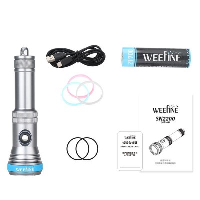 Weefine SN2200 10° Latarka makro