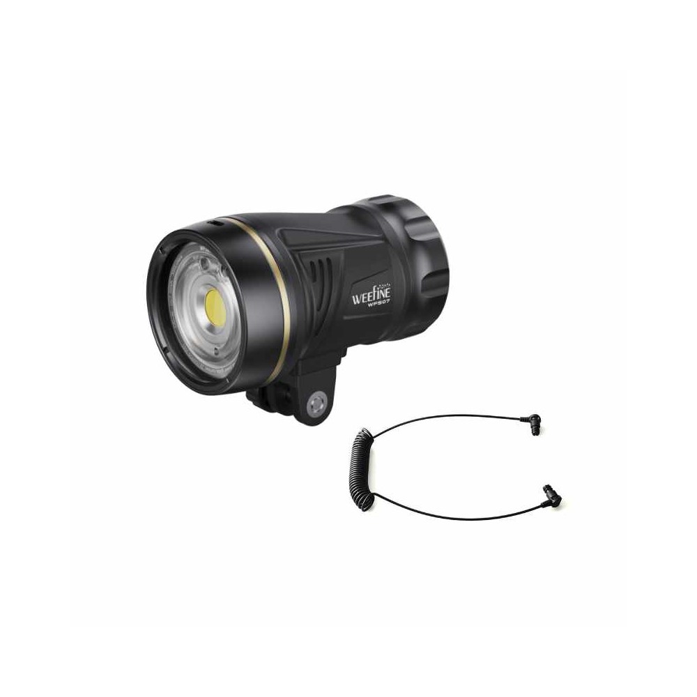 Weefine WFS07 Ring Strobe + Kabel optyczny WFA81